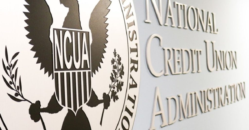 Wall sign for NCUA