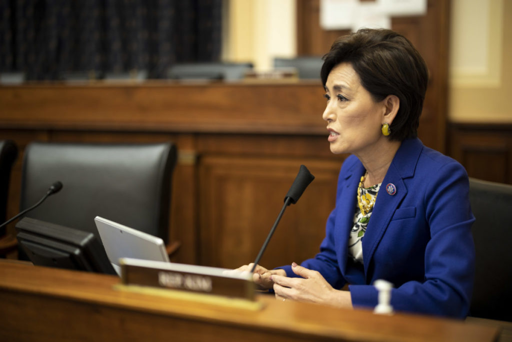 Rep. Young Kim (R-CA), newly appointed member of the U.S. House Financial Services Committee.