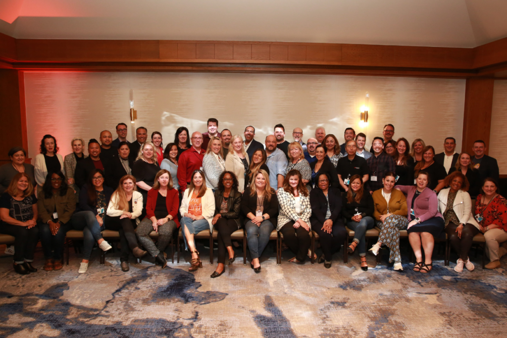Participants at the 2022 Chapter Forum last year, hosted by the California and Nevada Credit Union Leagues.