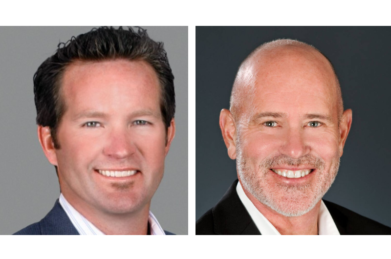 L-R: Steve O’Connell, CEO of California CU (Glendale, CA) and North Island CU (San Diego); and Chris Call, CEO of North Bay CU (Santa Rosa, CA).