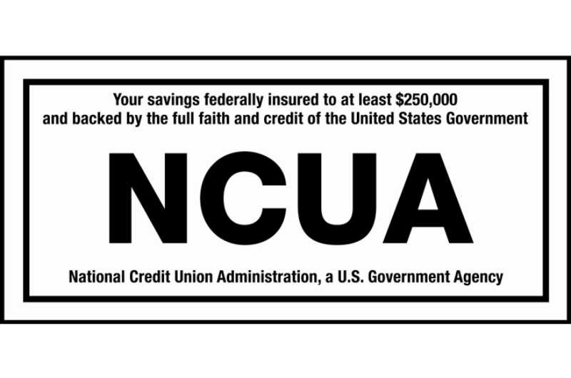 National Credit Union Administration share insurance logo