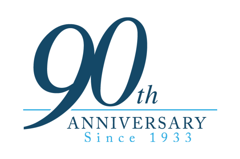 California Credit Union League's 90th Anniversary logo.
