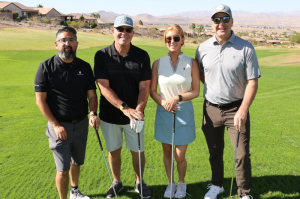 Everyone who participated in REACH Golf put their best foot forward for the credit union cause.