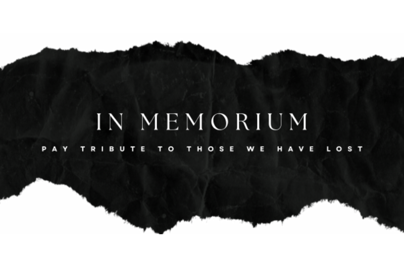 “In Memoriam” logo.