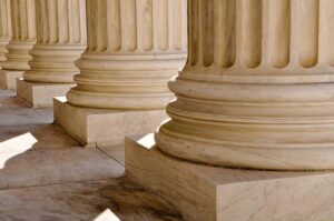 U.S. Supreme Court pillars.
